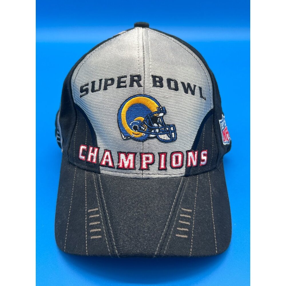 Super Bowl XXXIV Champions Rams Puma Black & Gray Cap